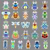 51 Colorful Cartoon Insect & Animal Stickers - Creative Waterproof Decoration for Planners