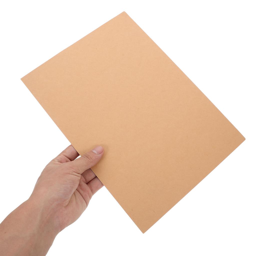 100 Sheets Brown Kraft Card Stock 240G Blank Cards for Card Making Scrapbooking Painting Drawing Crafts Unlined Index Cards