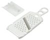 Pearl Metal Herb Kitchen Wide Grater and Slicer with Safety Made In Holder, DW, Japan, C-9736