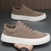 Men's Vulcanized Shoes Fashion Casual Sneakers Lace Up Platform Shoe High Quality Suede Casual Shoes for Men Sneakers Man Shoes