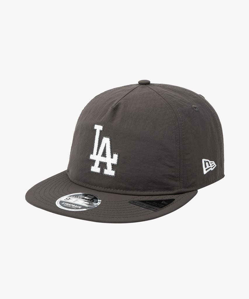 NEW ERA Mlb La Dodgers Chain Logo A-Frame Retro Crown Strapback Olive