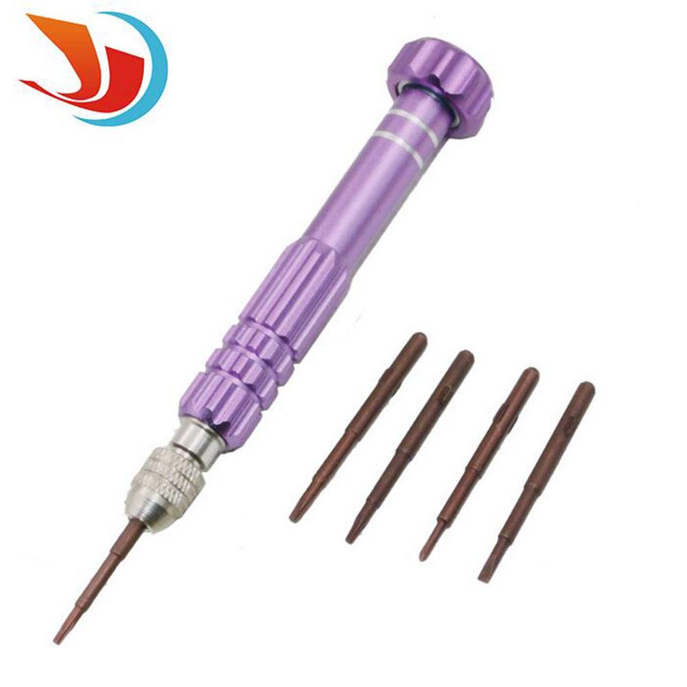 5-in-1 Multi-function Screwdriver Set Mini Handleiding Aluminium Phone Maintain Tool