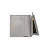 Gucci GG Matelassé Gold Logo Folded Design 5 Card Slot Leather Clutch Wallet Women wallet Gray 723786-UM8IG-1275