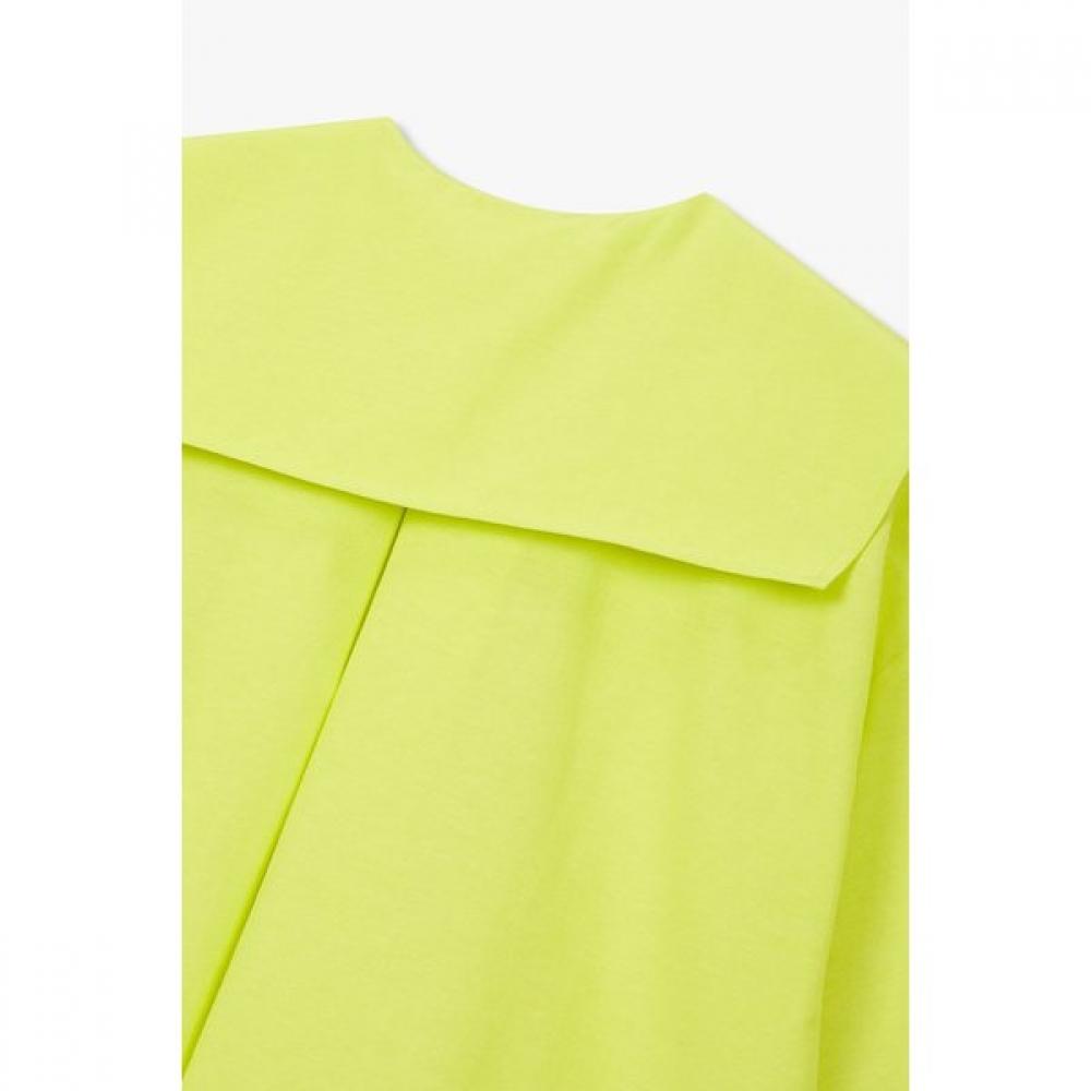 STUDIO TOMBOY Variant Collar Short Sleeve Blouse