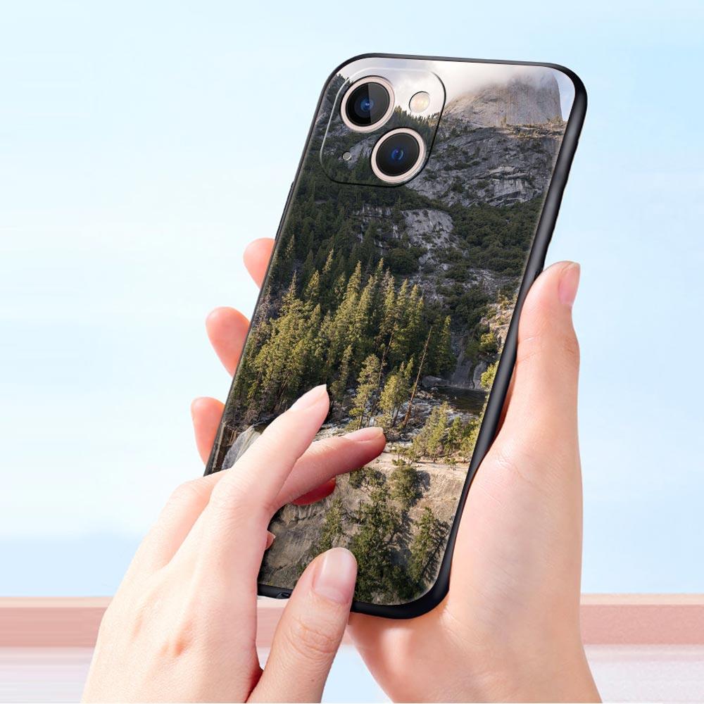 Wald Strand Sonnenaufgang Handyhülle für iPhone Samsung Galaxy Redmi Xiaomi Oppo OnePlus Note SA 7 8 9 10 11 12 13 14 20 21 22 23 53 54 Pro Max Plus Ultra