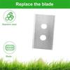 A25F-30 Pcs Replacement Blades For Mammotion Luba & Yuka All Series Replacement Robotic Lawnmower Blades