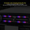 Car Solar Energy Warning Light LED Flashlight Indicator In-Night Caution Strobe Warning Light Running Lamp For All Vehicle