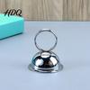 Electroplated Card Stand Table Number Holder Metal Place Foodservice Split-Ring Style Solid