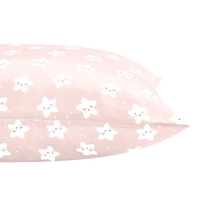 Soft Travel Pillowcase Baby Pillowcases Breathable Pillowcase for Boys Girls Kids Pillow Bedding Pillow Cover 36x49cm