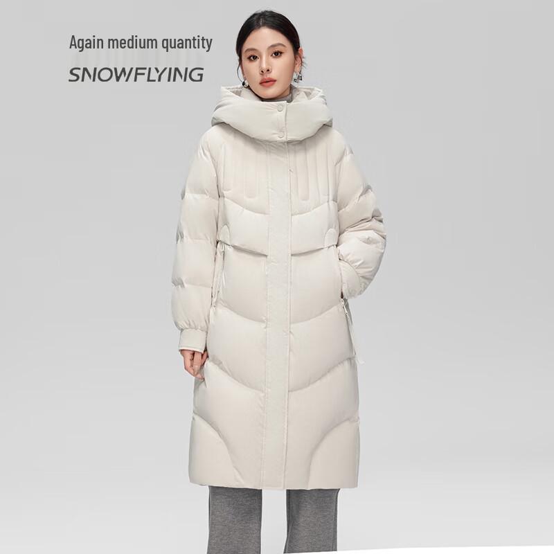 SNOWFLYING Women's Long Warm Down Puffer Coat