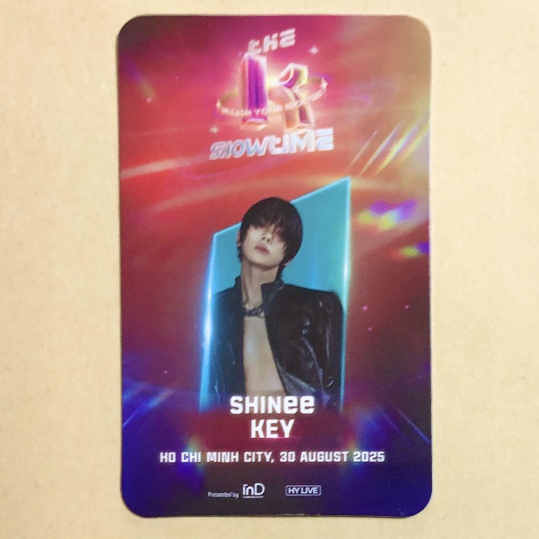 

[USED] THE K SHOWTIME SHINee KEY Trading Card