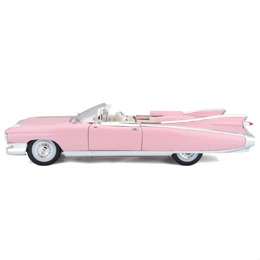 Maisto 1/18 Scale Cadillac Eldorado Biarritz 1959 Pink / Diecast Model Car, Finished Model, 36813 PK