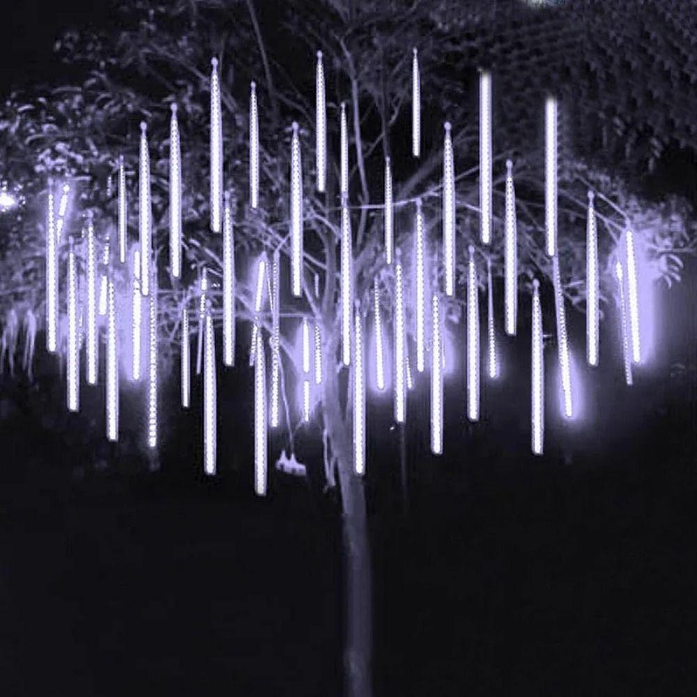 Multicolor Meteor Shower Rain Lights 8 Tube Outdoor Raindrop Lights Wedding
