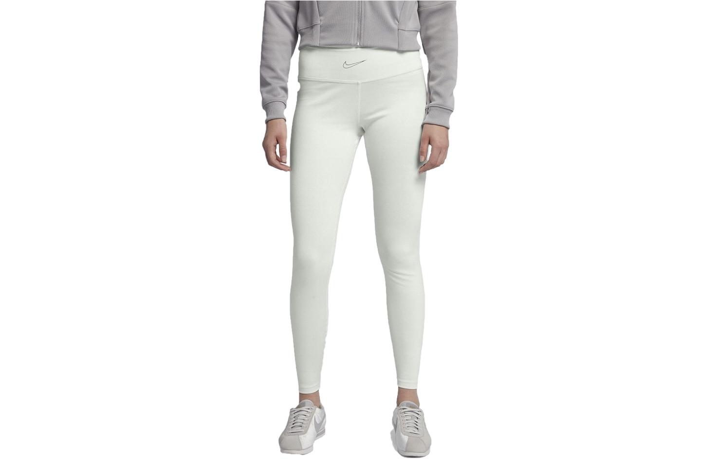Nike Casual Pants Women s Summit White Moderate Slim Fit Pants AO7434-121 S