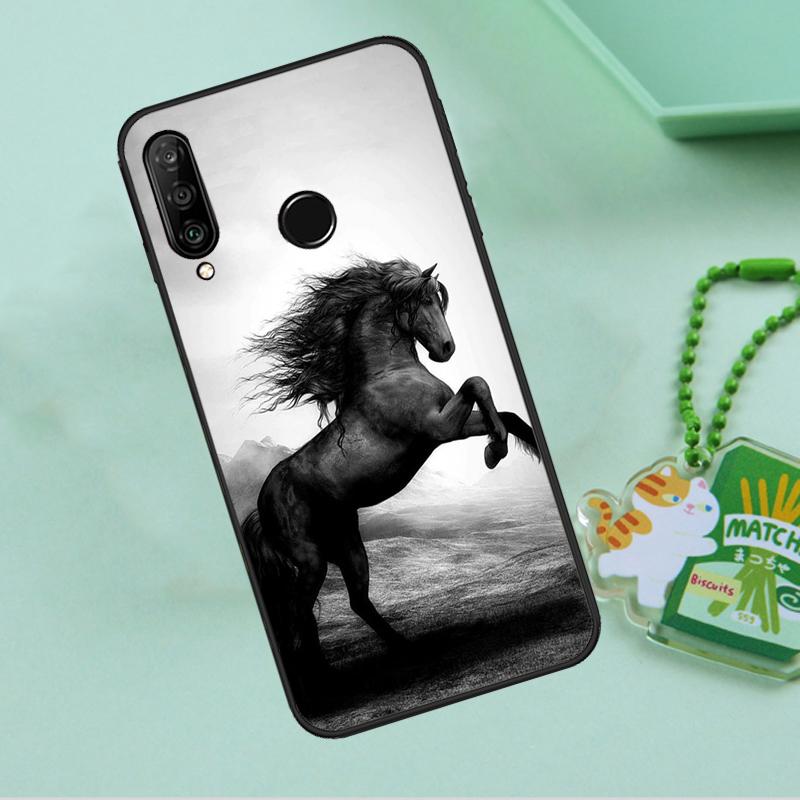 Galloping Horse For Huawei Nova 12i 12s 7i 8i 11i 9 10 SE Y90 Y60 Y70 Y72 Y61 Y91 P30 P40 Lite P60 Pro Case