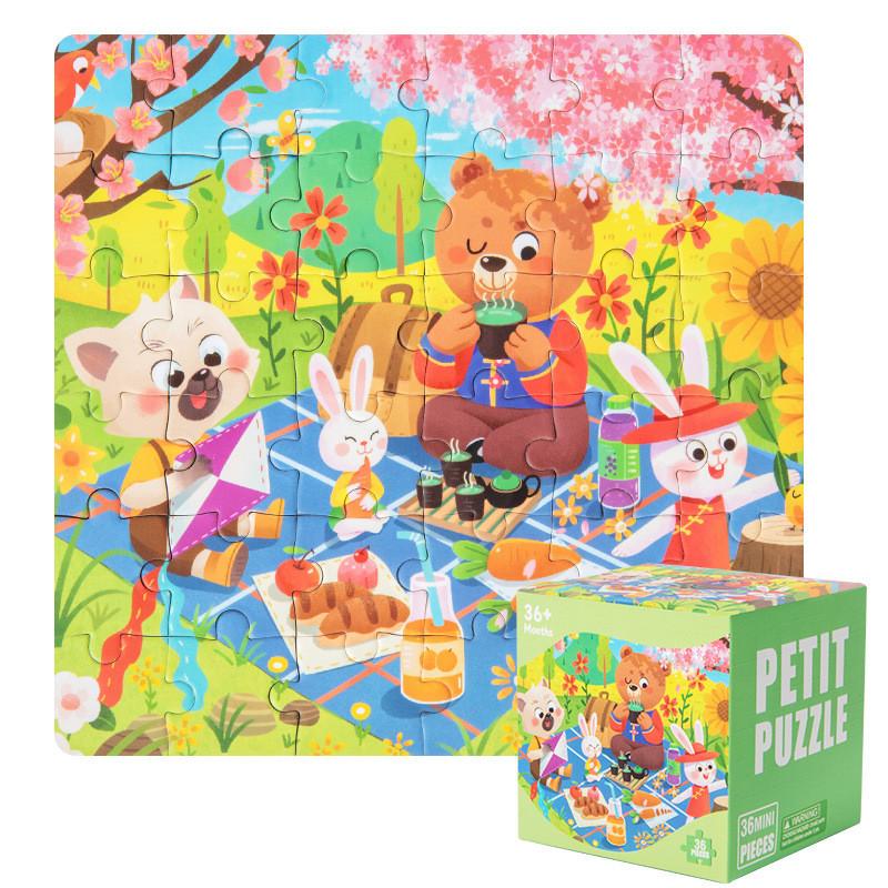 Childrens Puzzles For Early Education With Colorful Scenes For Ages 3 To 6