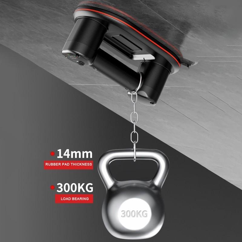 Levantador de Granito, Azulejo, Vidro de Carga Pesada 300KG Ferramentas de Azulejo de Grau Industrial Display Inteligente Ventosa de Sucção a Vácuo Elétrica
