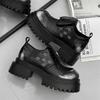 Fashion New Arrival Men Thick Bottom Oxford ShoesCasual Leather Shoes Fashion Business Formal Dress Footwear Soft Outdoor Male Sneakers