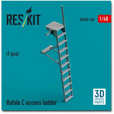 Reskit Rafale C Boarding Ladder 3D Printer Resin Kit 1/48 RSKU48-0436 (Airplane)
