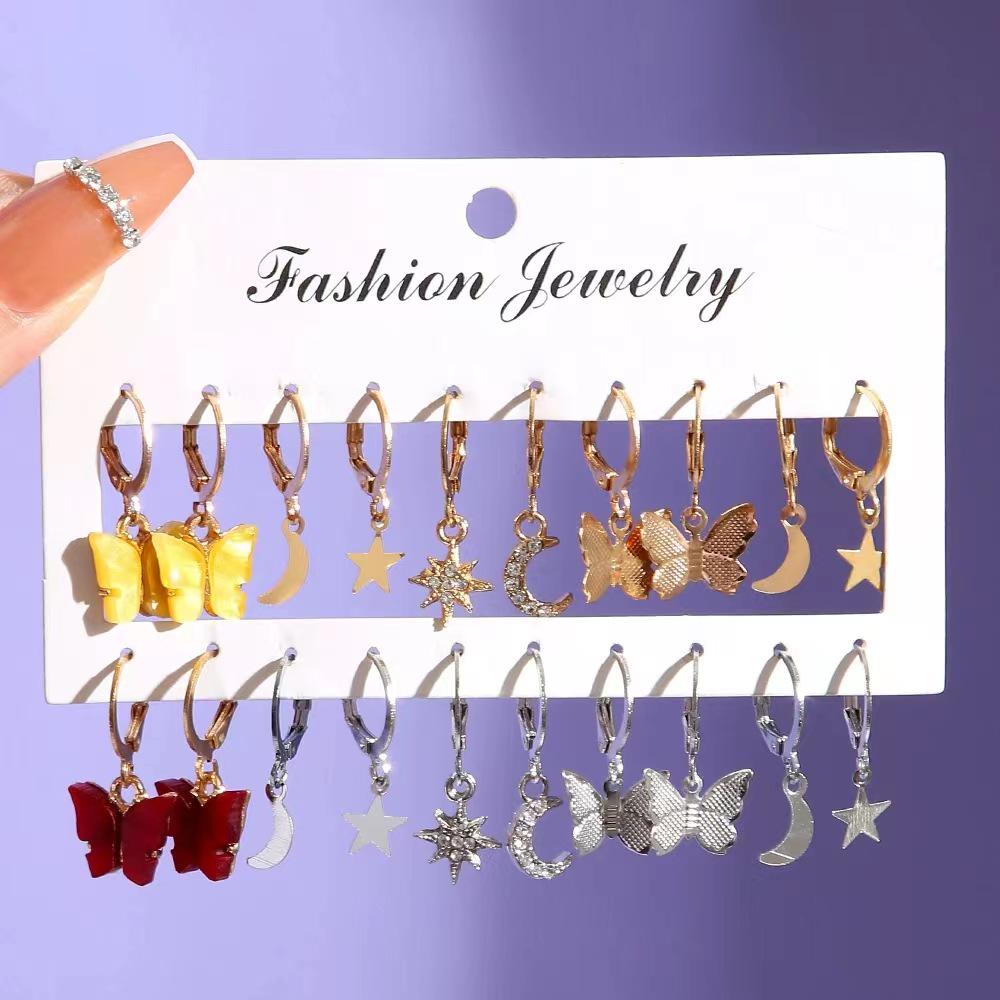 Pearl Stud Earring Set