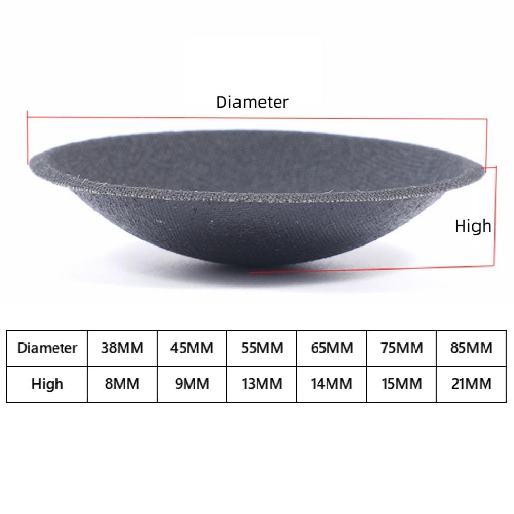 Dust Cap Dome Cover Replacement Accessory for Audio Woofer Speaker (2Pcs)