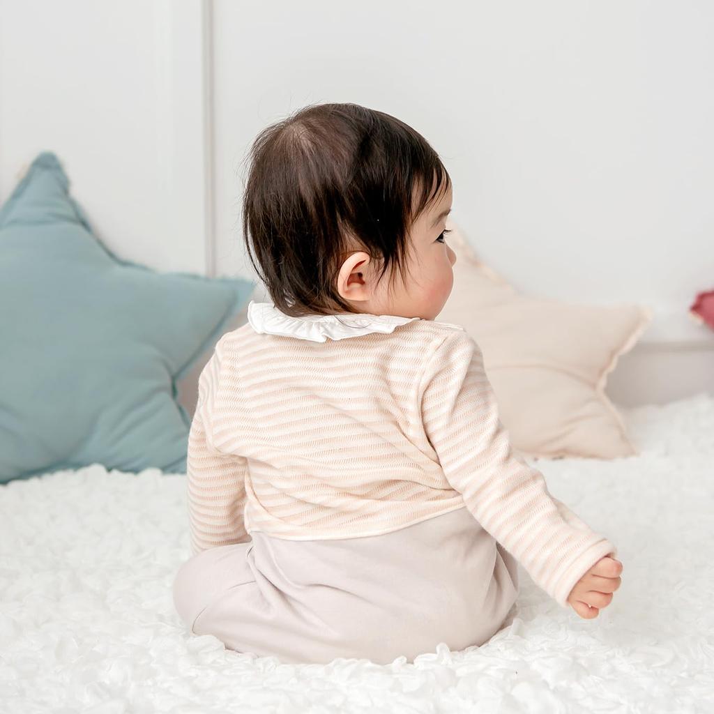 Coveralls Border Rabbit 80 Made in Japan [Baby Castle]