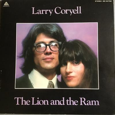 LP Record LARRY CORYELL  Lion And The Ram IES80786 ARISTA 1976 Japan Jazz Used