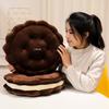 Creative Sandwich Chocolate Biscuits Throw Pillow Plush Toy Office Seat Cushion Tatami Futon Seat Cushion