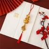 2025 Years of The Snake Pendant Snake Lucky Charm Decorative for Chinese New Years Prosperitys and Elegant Decoration