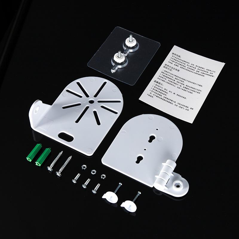 Glue Base L Shaped PTZ Camera Wall Mount Bracket Nail Free Easy Fix for Offices Living Rooms or Entrances