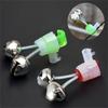 Fishing Rod Bells Fishing Rings, 10Pcs Double Alarm Bells Fishing Bells Alarm for Night Fishing Fishing Rod Bites Alarm