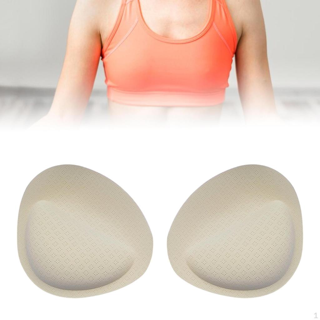 2 stycken BH-kuddar Inlägg Bröst för Bikinitoppar Badkläder
