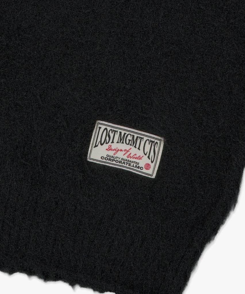 LMC Gothic Logo Brush Round Knit Black