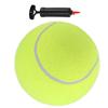 9.5 Inch Round Shape Inflatable Pet Tennis Ball 9.5 Inch Dog Training Tennis Toy  Medium Large Dogs