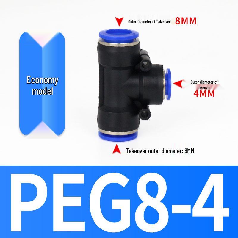 Quick Connectors: Non-Detachable High-Pressure Pneumatic Fittings for Reducing Air Gun Accessories.