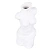 Female Body Vase White Ceramic Creative Feminine Curve Vases for Home Living Room Guesthouse