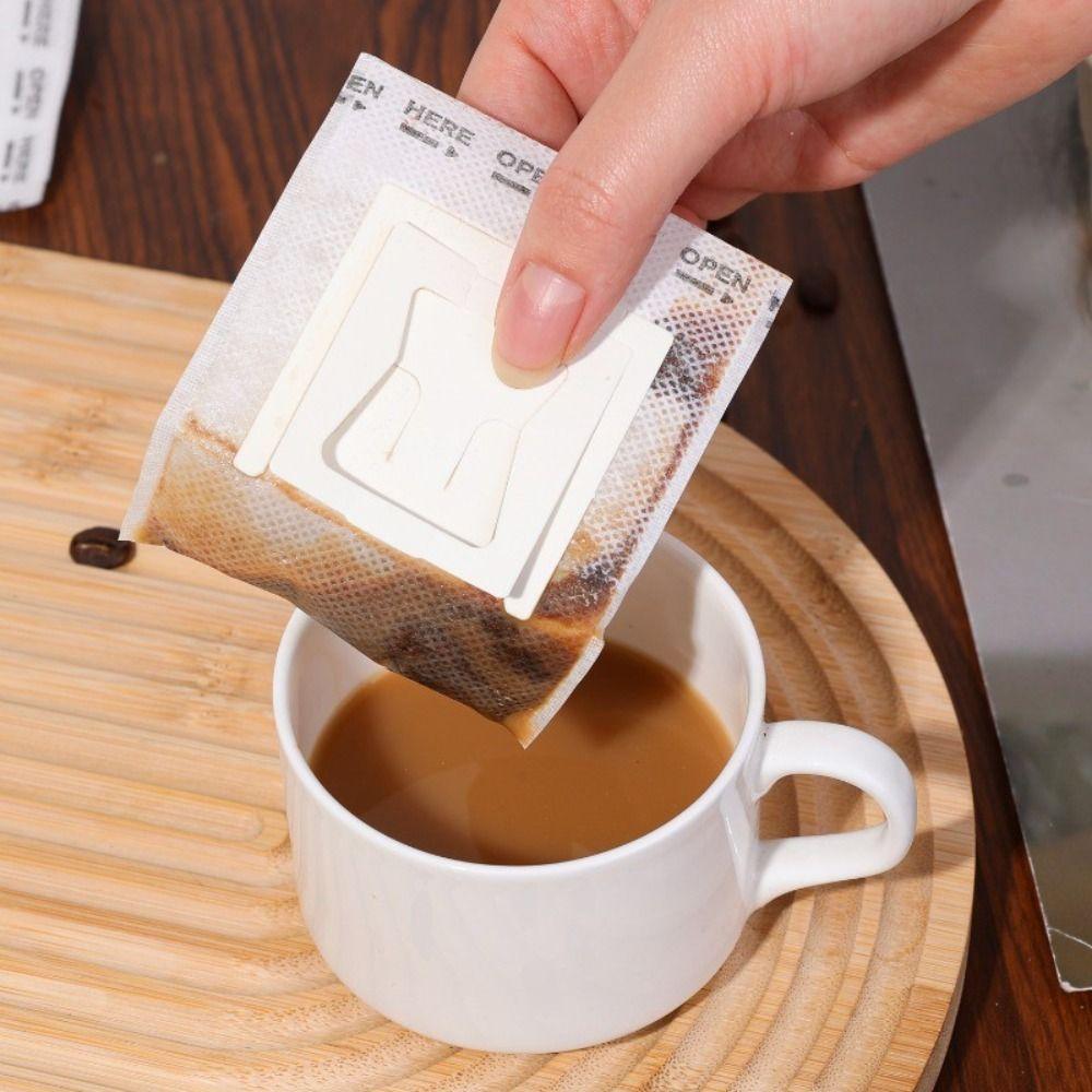 10/50Pcs Thickened Coffee Powder Filter Bag Hanging Ear Coffee Filter Durable Coffee Filter Bag
