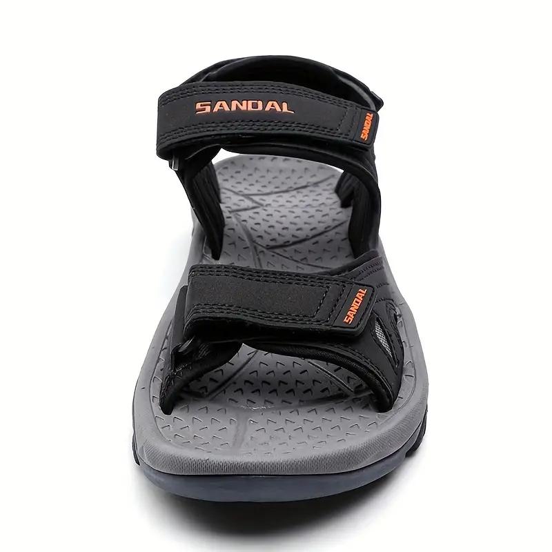 Męskie antypoślizgowe sandały na rzepy, trwałe, szybkoschnące, zamknięte buty plażowe, wiosna i lato