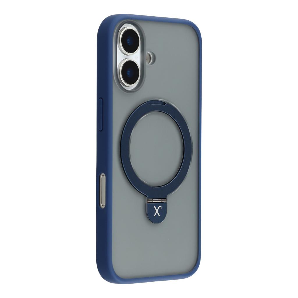 For iPhone 17 Case Metal Kickstand TPU PC Phone Back Cover