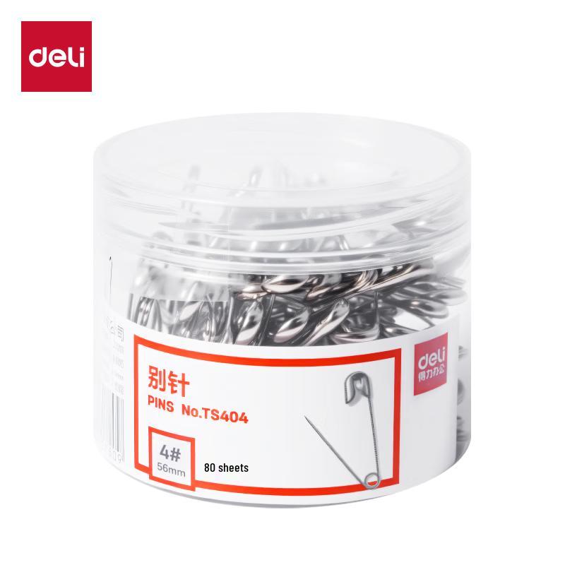 Deli TS404-4 Silver Paperclips