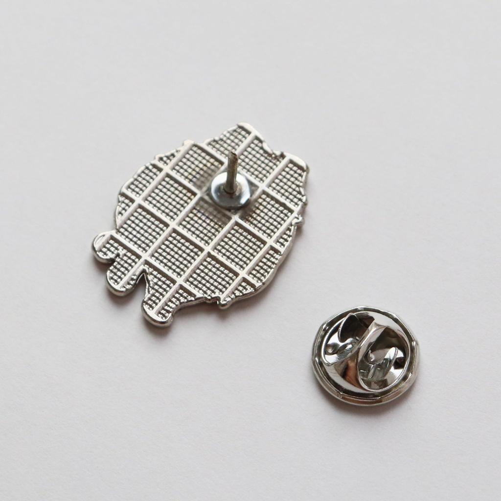 Pomeranian Pin Badge, Cute Dog Design, Alloy, 2cm x 2.5cm