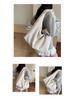 Women's Large Capacity Corduroy Tote Bag - Stylish Shoulder Bag for Students and Commuters