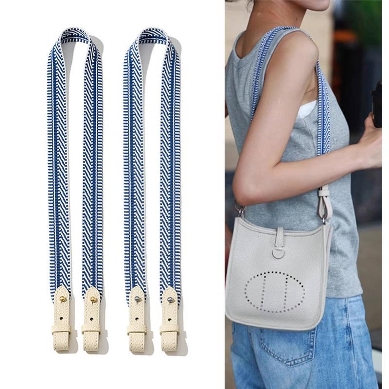 Applicable Evelyn Shoulder Strap: No Buckle Canvas Bag Strap Replacement