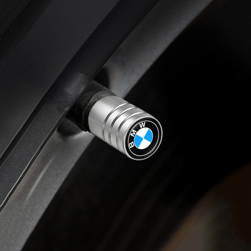 2026 Hot 4Pcs Metal Car Tire Valve Core Cap Wheel Valve Cover For BMW G30 G20 G05 F30 F10 E90 F20 E60 X4 X5 X6 G20 G05 G11 E48 Auto Parts GK3