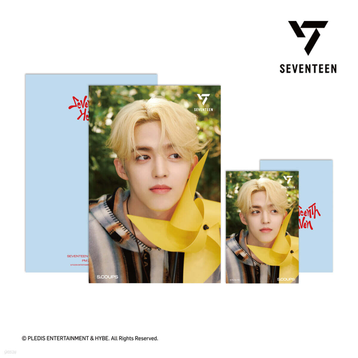 

[SEVENTEEN - SEVENTEENTH HEAVEN] 3D Lenticular Postcard [PM 2:14 ver.][S.Coups ver.]