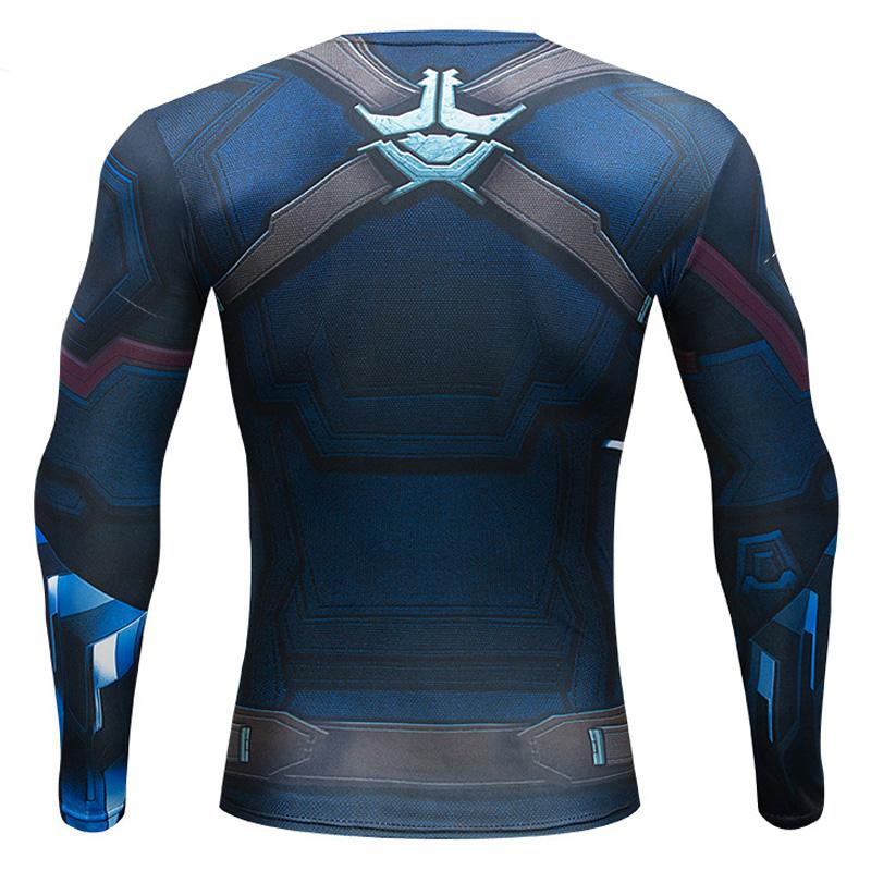 Buy Mens Compression Shirt 3D Printed T 