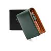 Tochigi Genuine Large YKK Coin Crafted by Skilled Japanese Foldable Gift Box Perfect for Day or Birthday [Bluesay] Men's Bi-fold Wallet, Leather,