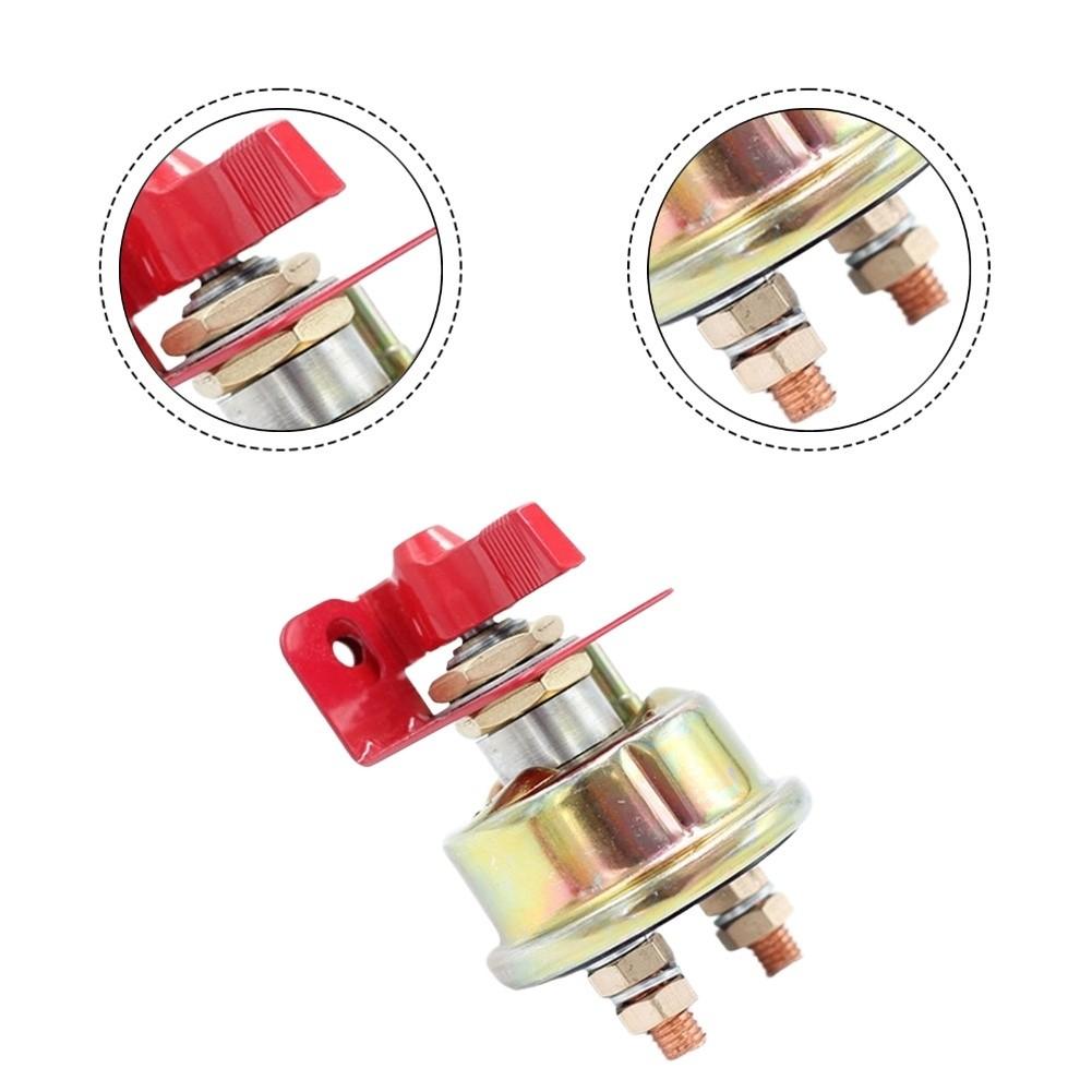 1PC Battery Power Cut-off Switch For Engineering Vehicles And Excavators Battery Disconnect Switch GG-0449 300A Accessories