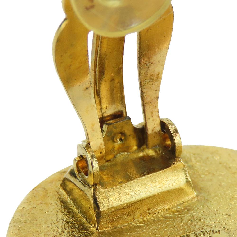 Used CHANEL Earring metal 15.2g gold Accessories