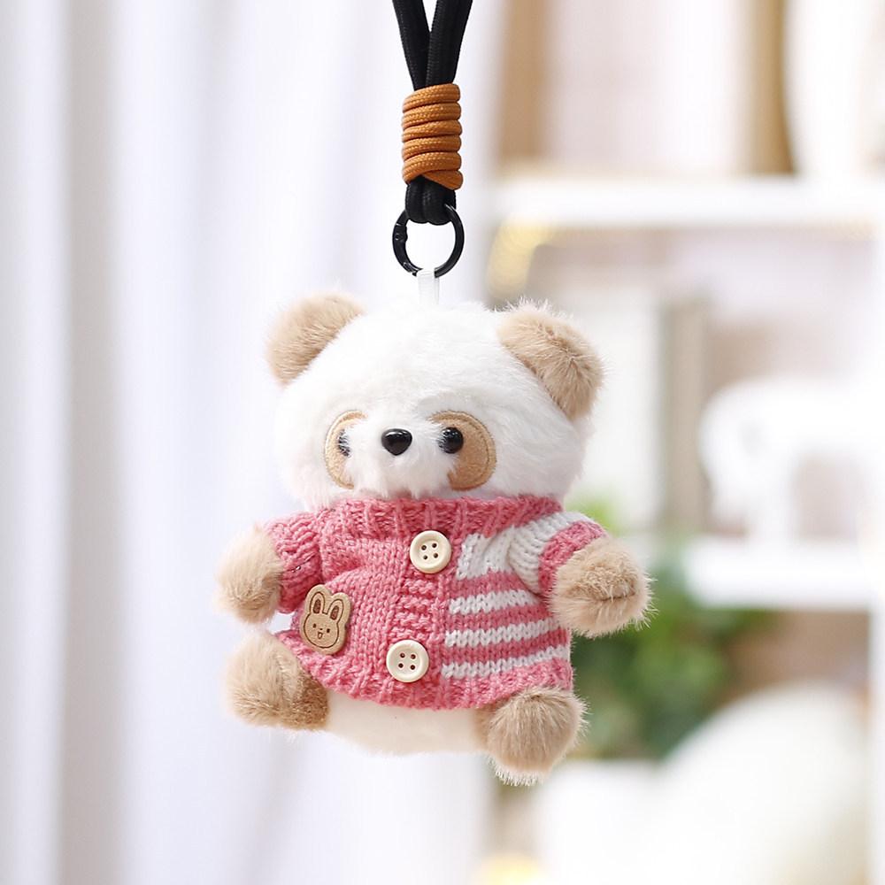Cute Panda Plush Doll With Polyester Filling For Children And Teens